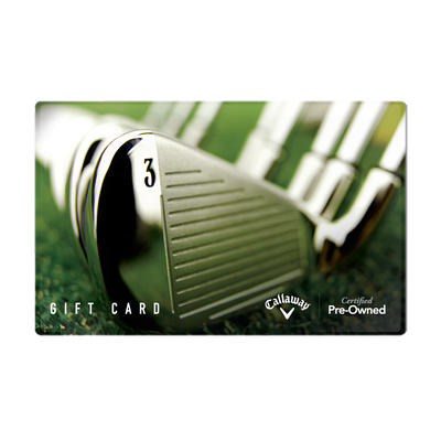 Callaway Pre-Owned Golf Gift Card and E-Gift Card | Callaway Golf