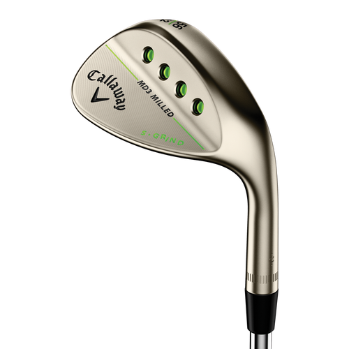 MD3 Milled Gold Nickel Wedges - View 1