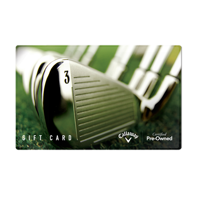 Callaway Golf Pre-Owned Gift Card and E-Gift Card