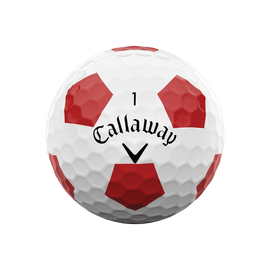 Chrome Soft Truvis Logo Overrun Golf Balls
