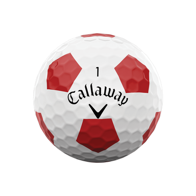Chrome Soft Truvis Logo Overrun Golf Balls