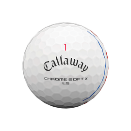 2021 Chrome Soft X LS Triple Track Personalized Golf Balls