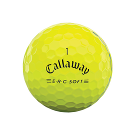 E•R•C Soft Yellow Overrun Golf Balls