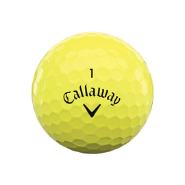 2021 Callaway Supersoft Yellow Personalized Golf Balls