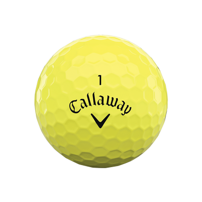 2021 Callaway Supersoft Yellow Personalized Golf Balls