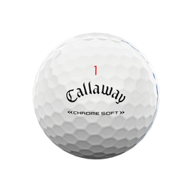 Chrome Soft Triple Track Personalized Golf Balls