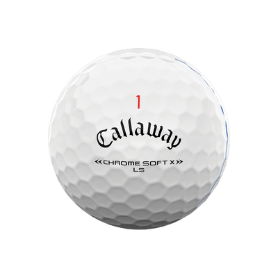 2022 Chrome Soft X LS Triple Track Personalized Golf Balls