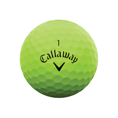 2023 Callaway Supersoft Matte Green Overrun Golf Balls