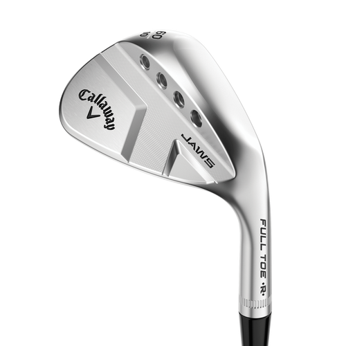 JAWS Full Toe Raw Face Chrome Wedges - View 4