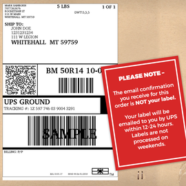 Trade Shipping Label