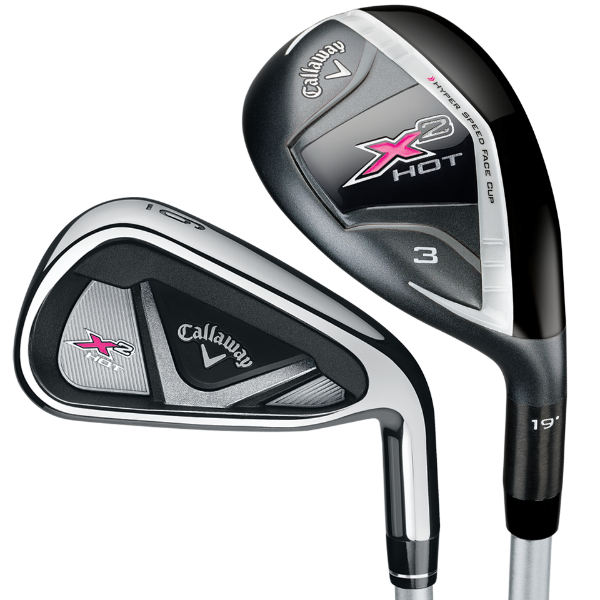 Callaway Women's X2 Hot Irons/Hybrids Combo Set Specs, Reviews & Videos ironsx2hothybrids