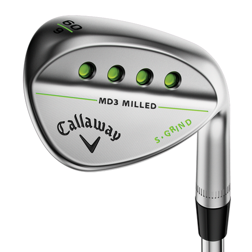 MD3 Milled Chrome Wedges - View 4