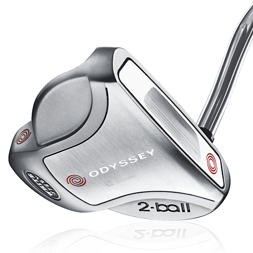 Odyssey White Steel 2-Ball Putters - View 1