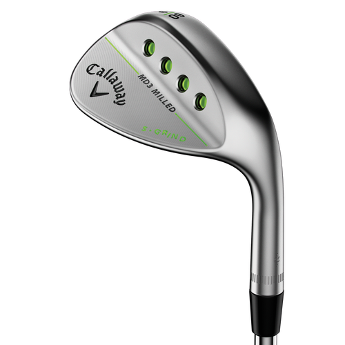 Mack Daddy 3 Milled Satin Chrome Approach Wedge Mens/Right - View 1