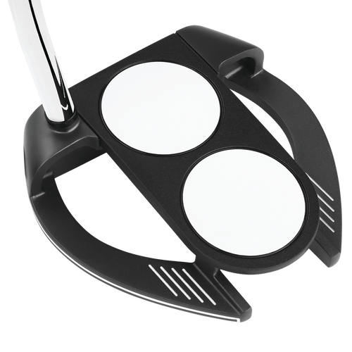 Odyssey O-Works Black 2-Ball Fang Putter - View 4