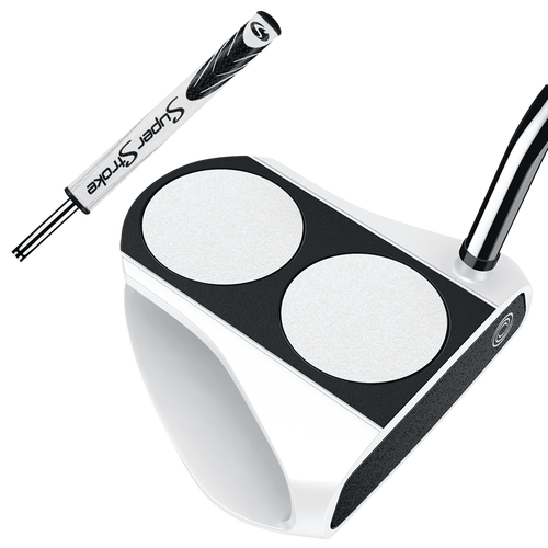 Odyssey Tank 2-Ball Versa with SuperStroke Grip Putter - View 1