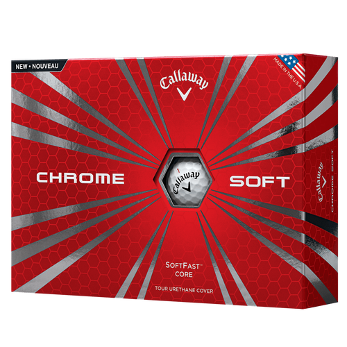 Chrome Soft Personalized Overruns Golf Balls - View 1