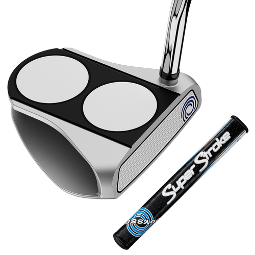 Odyssey White Hot RX 2-Ball V-Line Putter with SuperStroke Grip - View 1