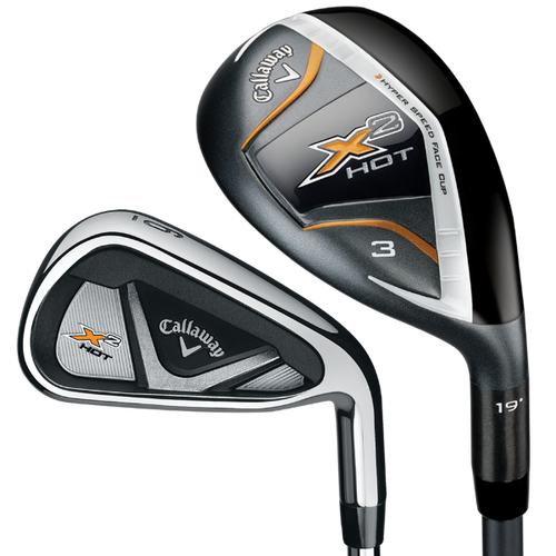 X2 Hot Combo 3H,4H, 5-9 iron, PW Mens/Right - View 1