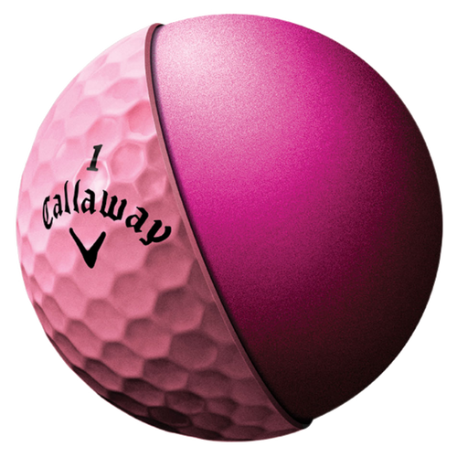 HEX Solaire Pink Golf Balls - View 2