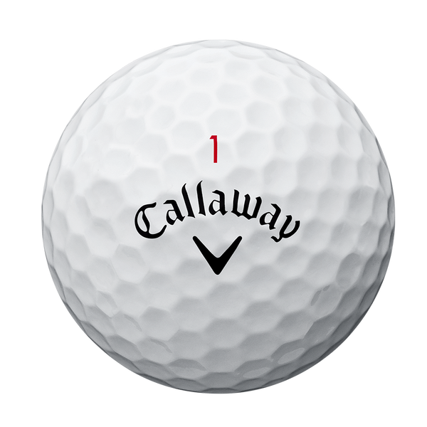 2018 Chrome Soft Overrun Golf Balls Technology Item