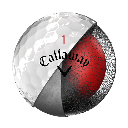 2018 Chrome Soft Overrun Golf Balls - View 2