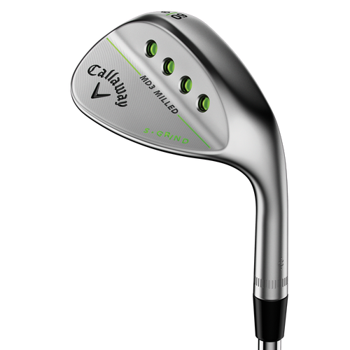 Mack Daddy 3 Milled Satin Chrome Lob Wedge Mens/LEFT - View 1