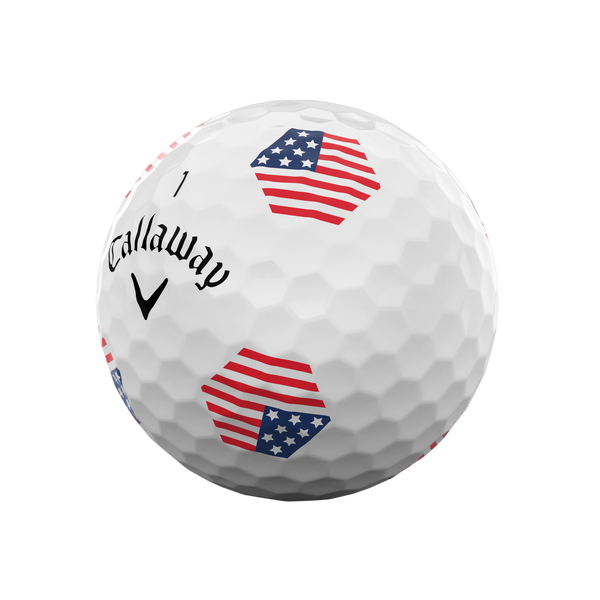 2023 Chrome Soft USA TruTrack Golf Balls Technology Item