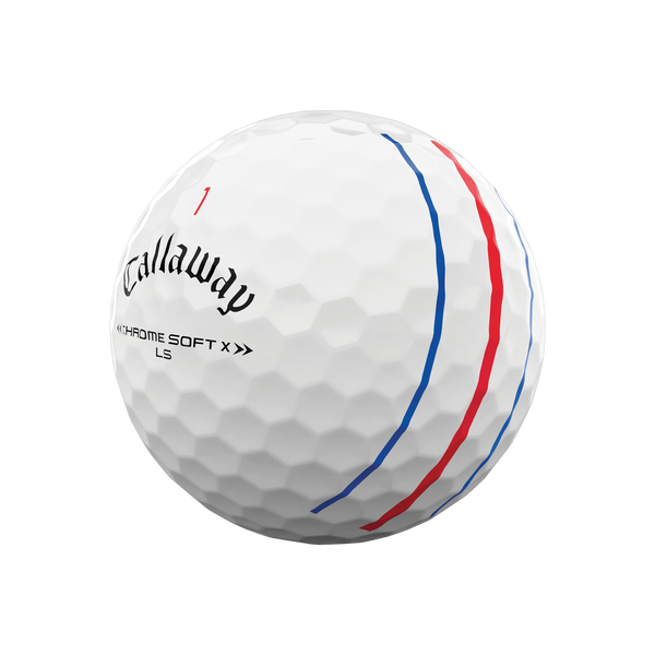 Chrome Soft X LS Triple Track Golf Balls Technology Item