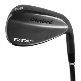 Cleveland RTX 4 Black Satin Wedges
