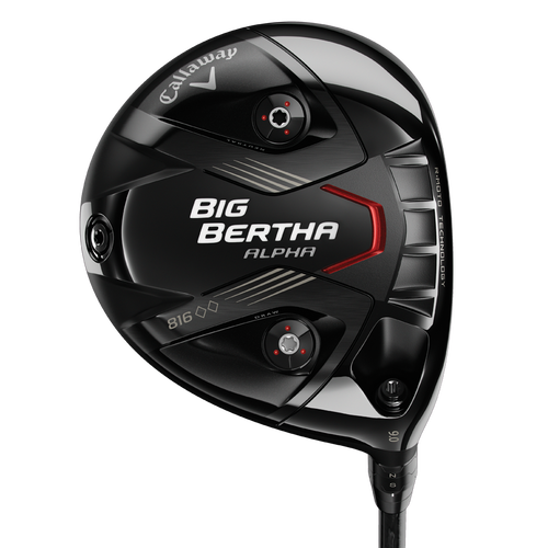 入荷now 安全 Black Double 816 Alpha Bertha Big Diamond Specs | Driver クラブ
