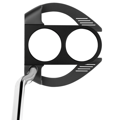 Odyssey O-Works Black 2-Ball Fang Putter - View 2