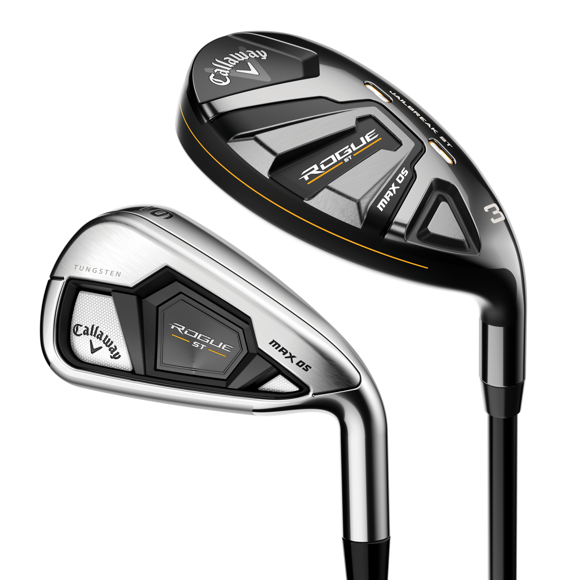 Callaway Golf Rogue ST MAX OS Irons/Hybrids Set | Callaway