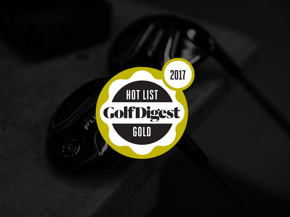 Callaway Big Bertha Fusion Fairway Wood 2017 Golf Digest Hot List Badge