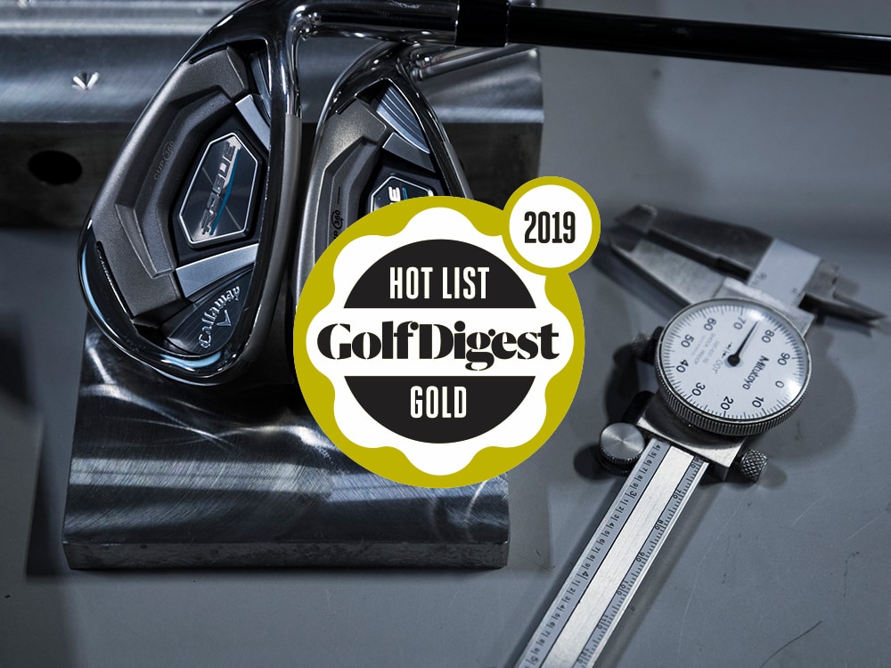 Callaway Rogue Irons 2018 Golf Digest Hot List Badge