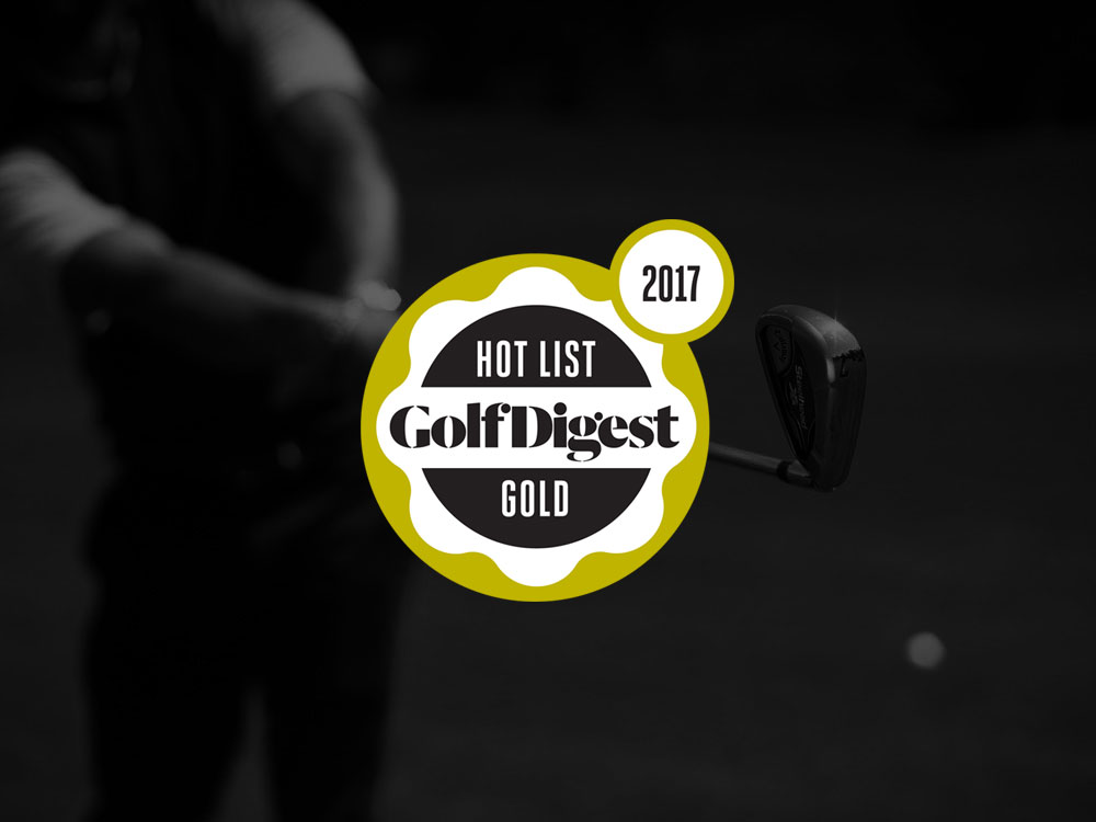Callaway Steelhead XR Irons 2017 Golf Digest Hot List Badge