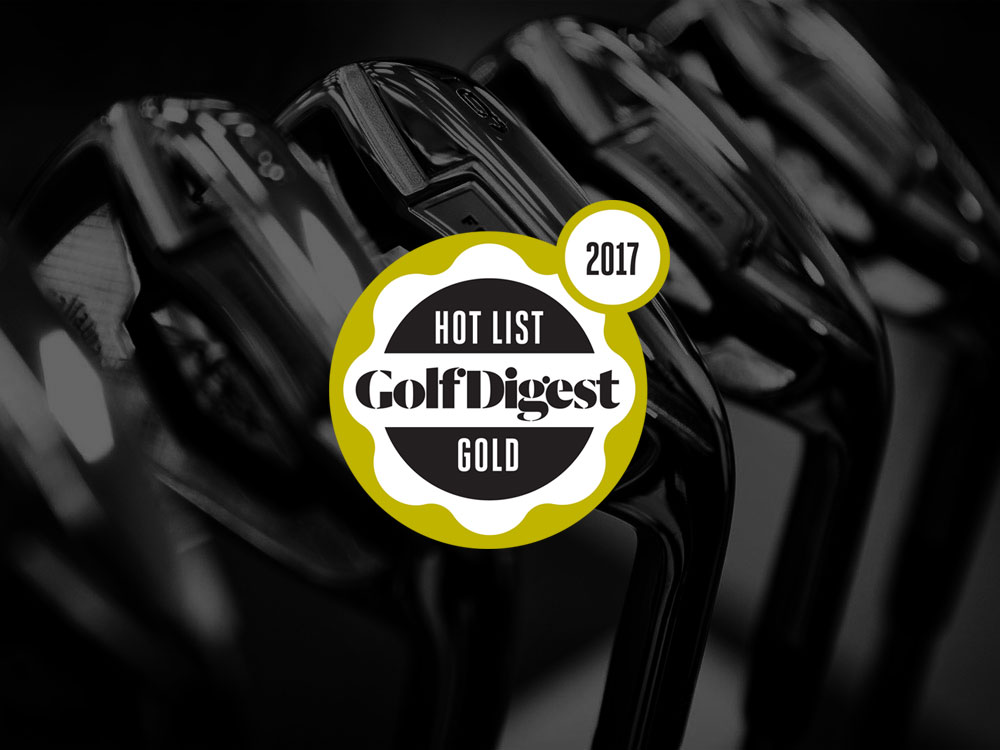 Callaway Apex Pro 16 Irons 2017 Golf Digest Hot List Badge