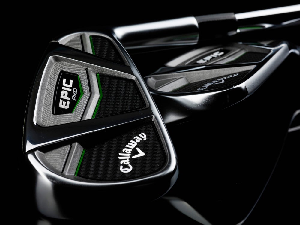 Callaway Epic Pro Irons Close Up