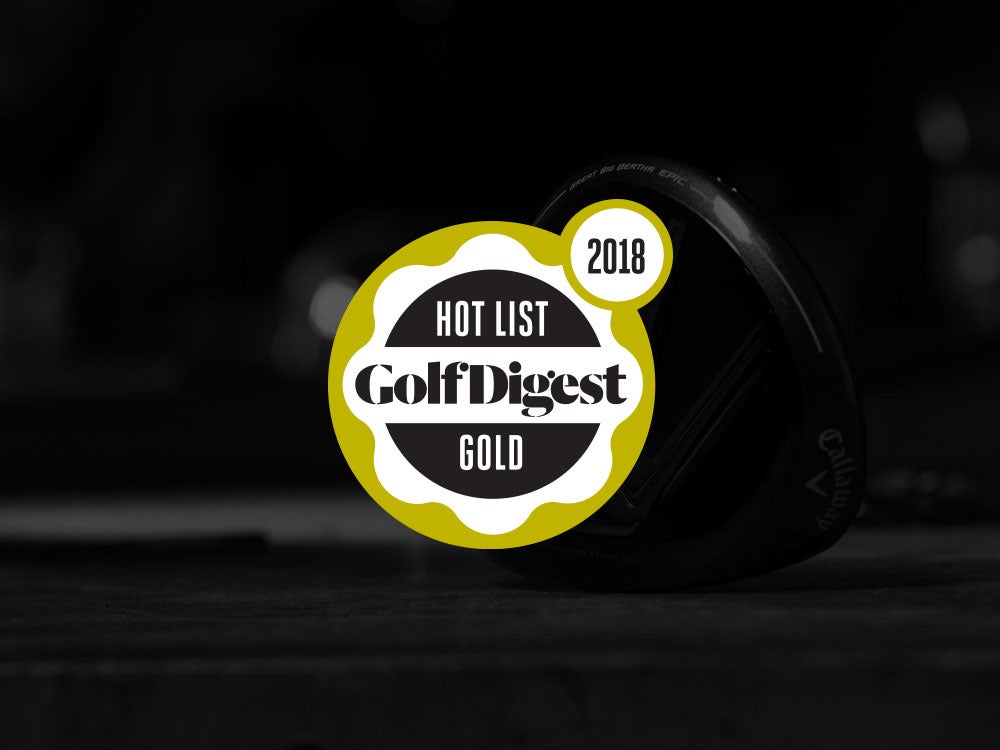 Callaway GBB Epic Fairway Wood 2018 Golf Digest Hot List Badge