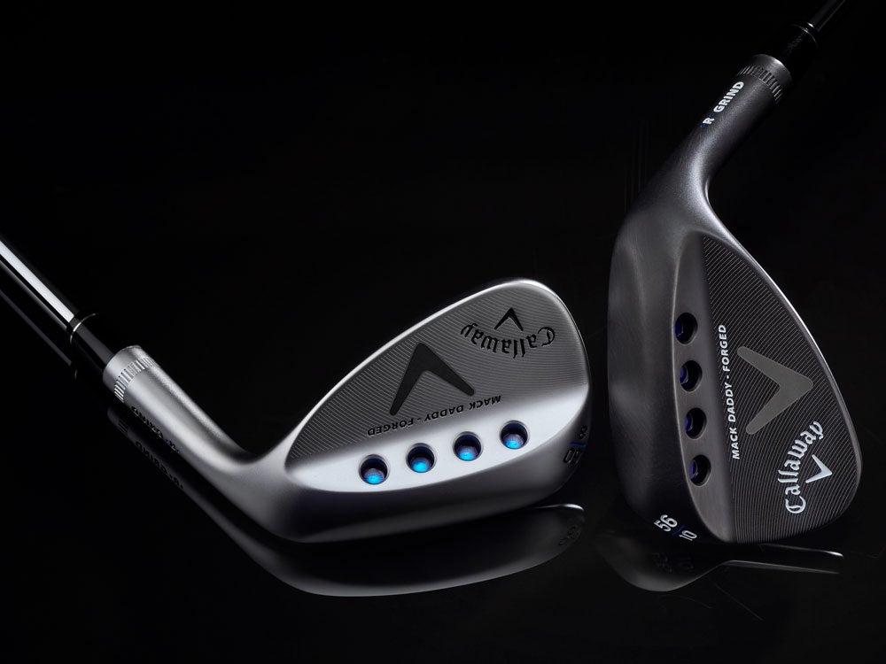 Callaway Mack Daddy Forged Slate & Chrome Wedges