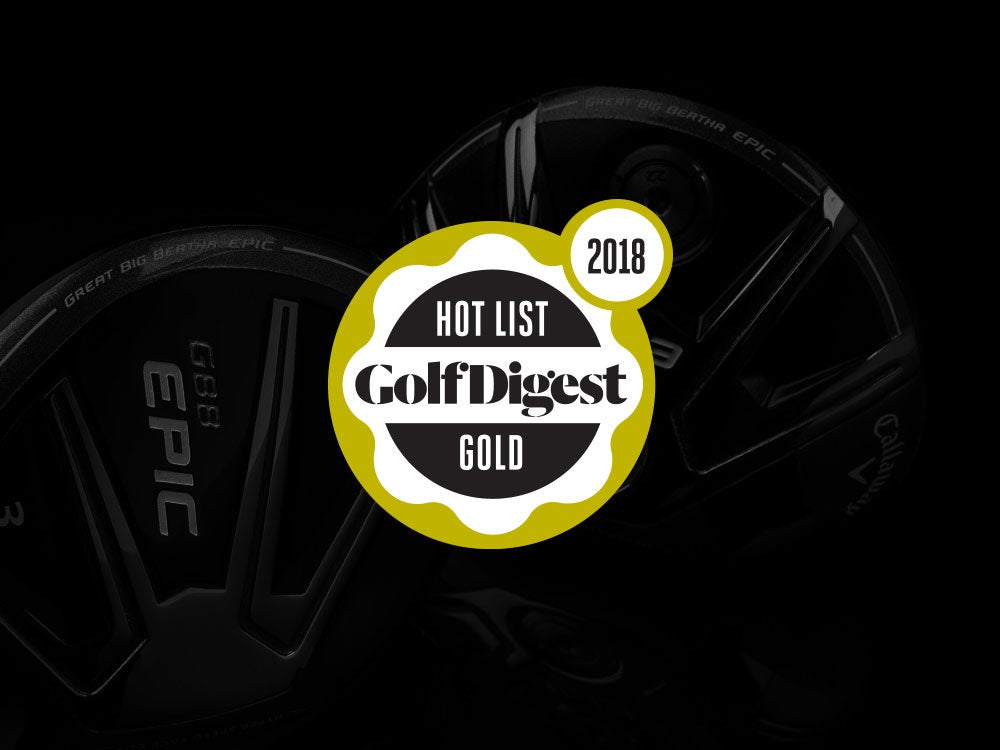 Callaway GBB Epic Sub Zero Fairway Wood 2018 Golf Digest Hot List Badge