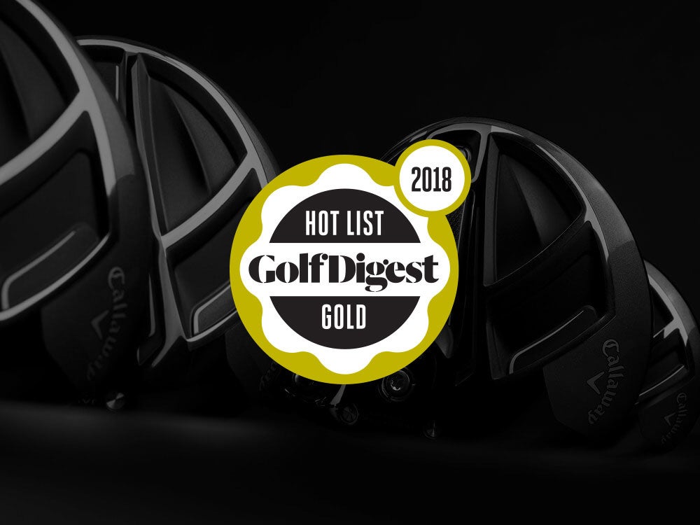 Callaway Rogue Sub Zero Driver 2018 Golf Digest Hot List Badge
