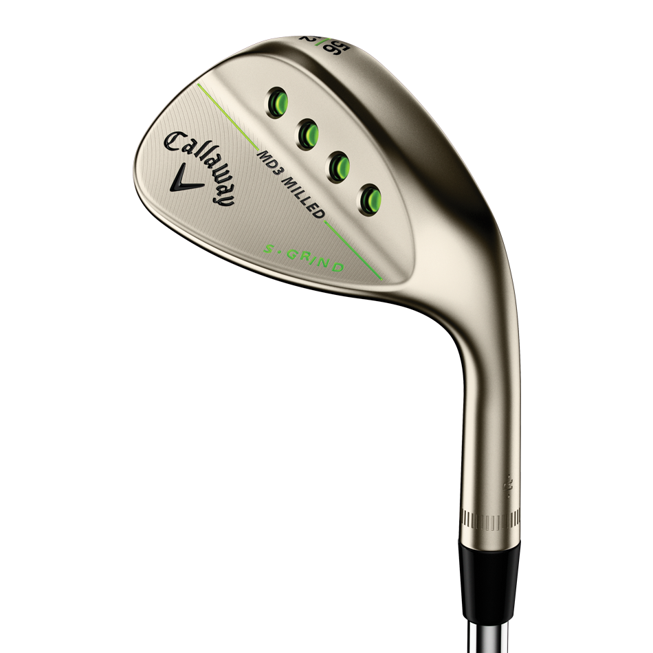 Callaway Golf MD3 Milled Gold Nickel Wedges | Callaway Golf