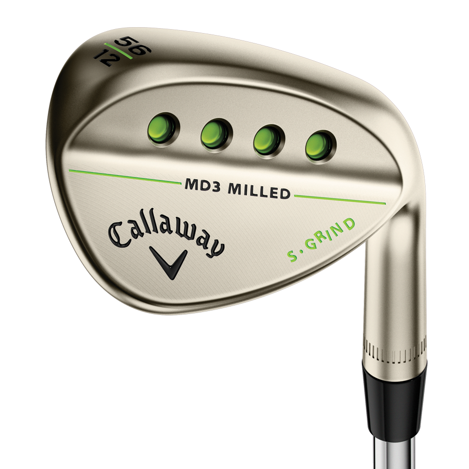 Callaway Golf MD3 Milled Gold Nickel Wedges | Callaway Golf