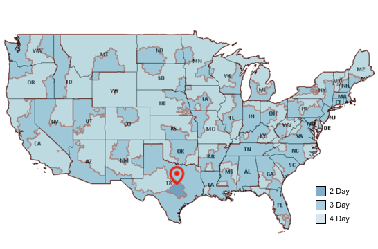 USPS Map